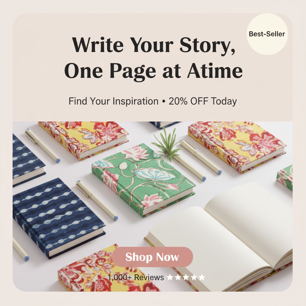 Hand Block Diary